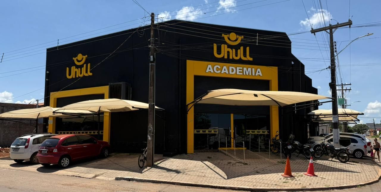 Imagem da estrutura da academia