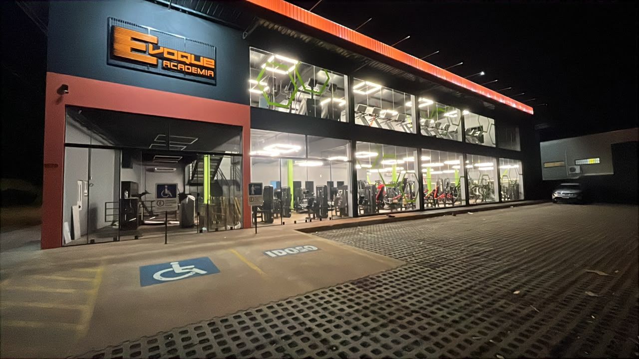 Imagem da estrutura da academia
