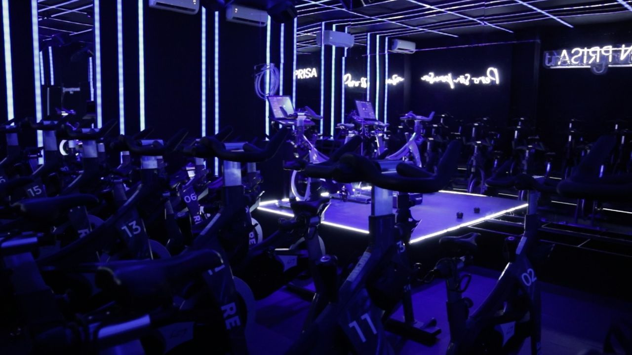 Imagem da estrutura da academia