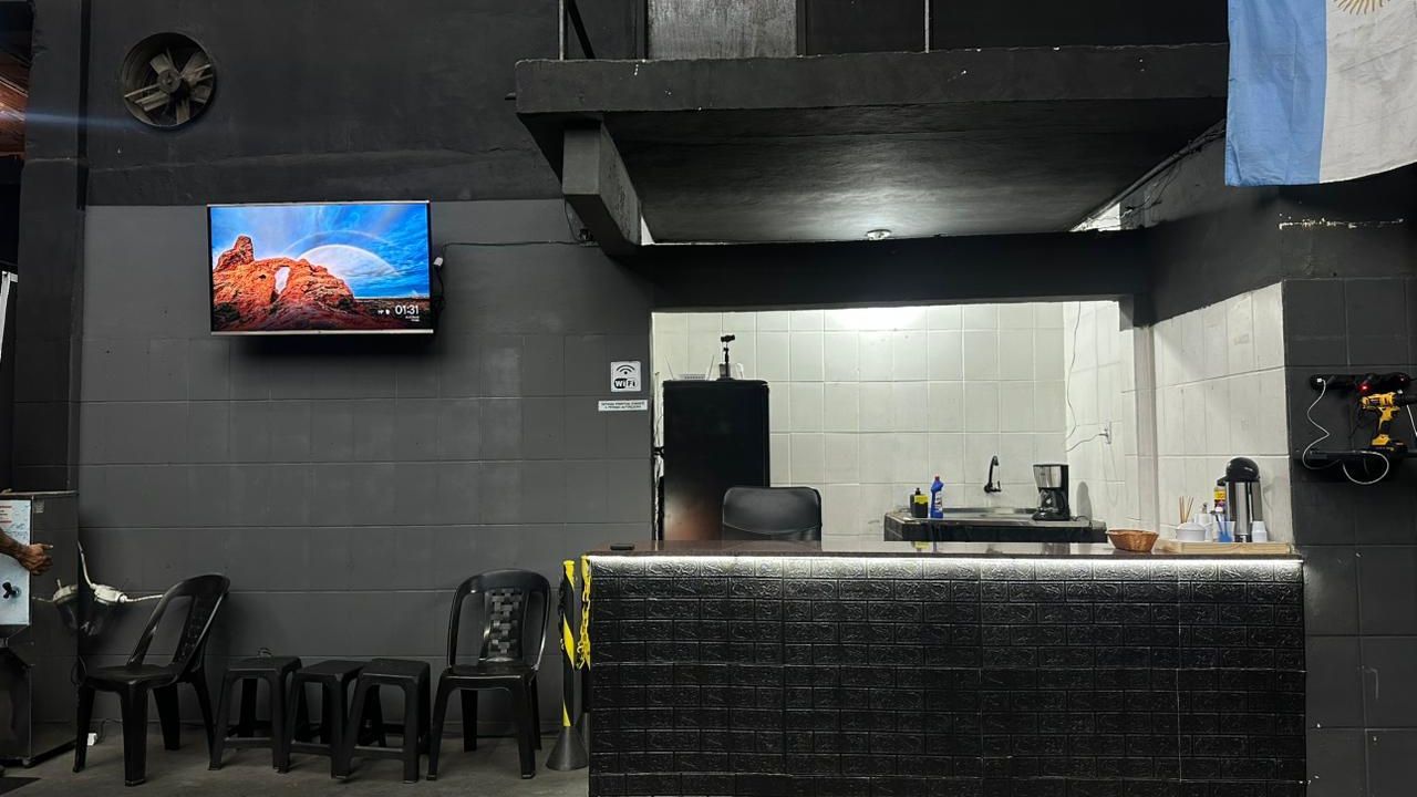 Imagem da estrutura da academia