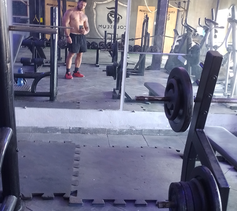 Imagem da estrutura da academia