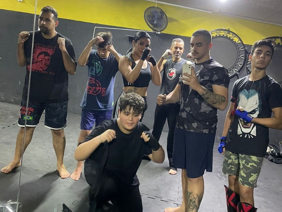 Imagem da estrutura da academia
