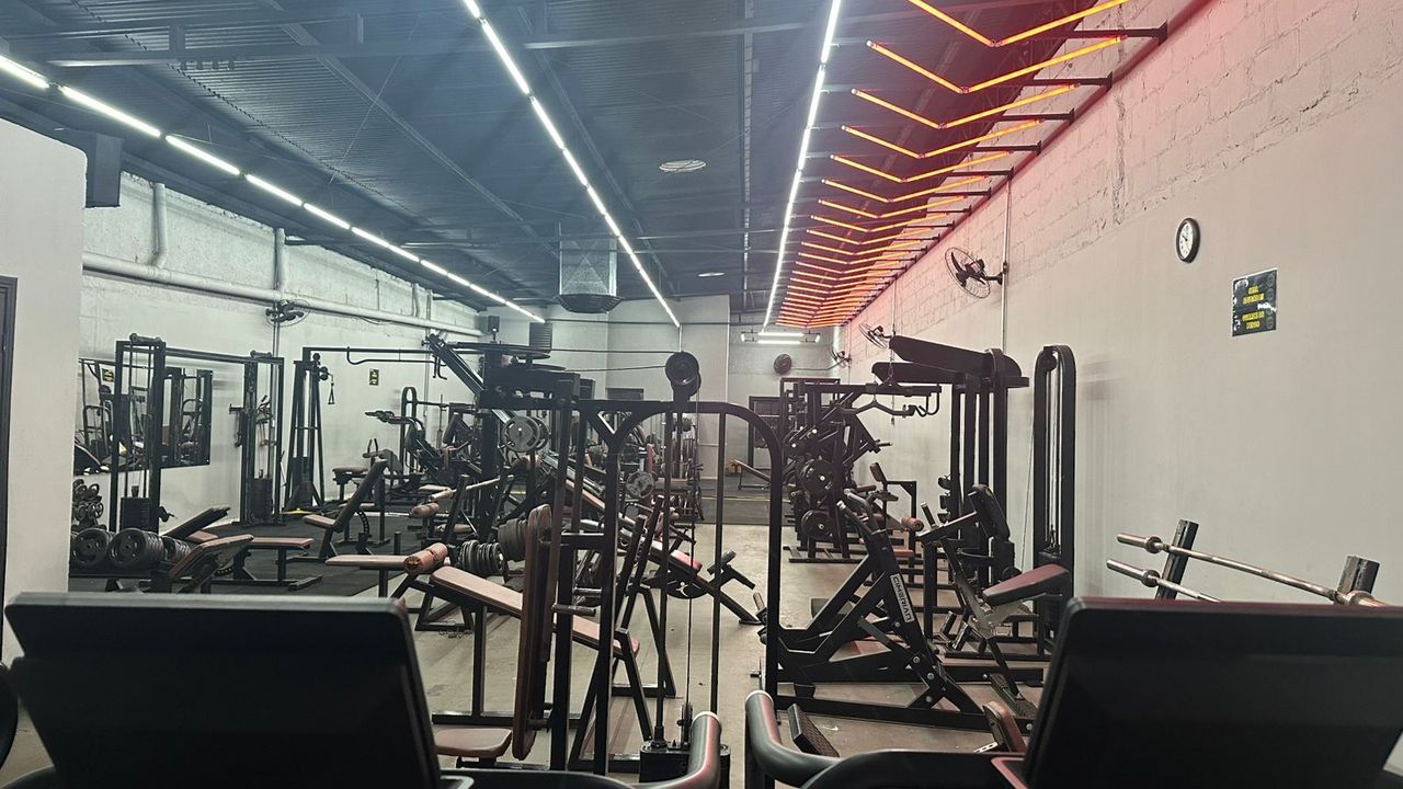 Imagem da estrutura da academia