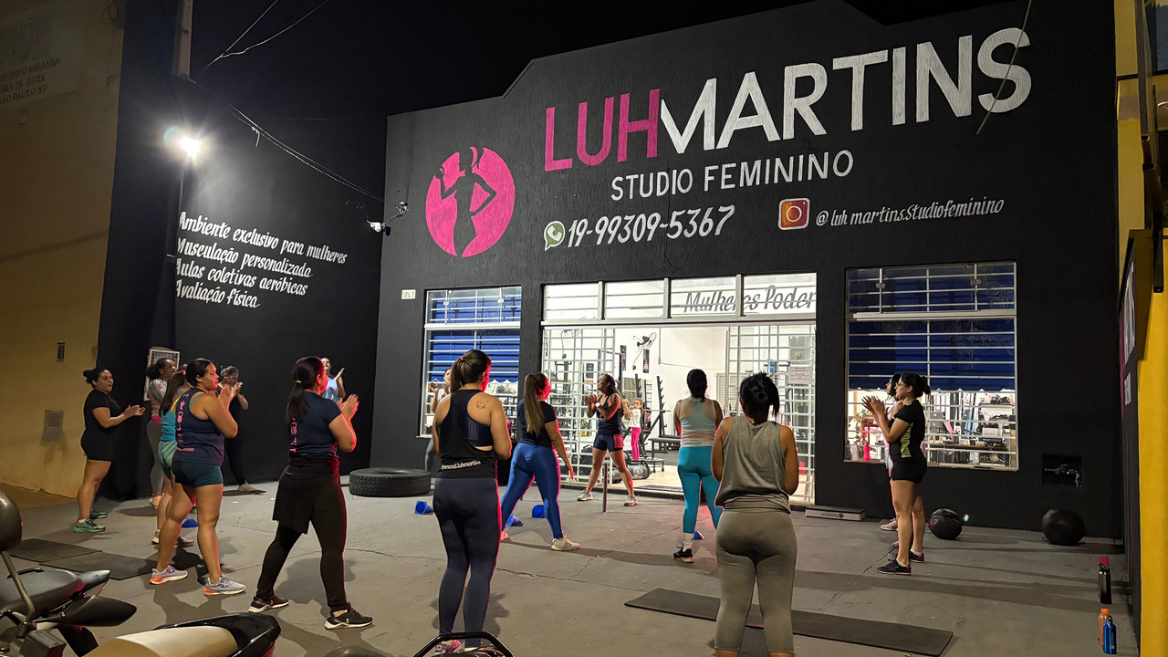Imagem da estrutura da academia