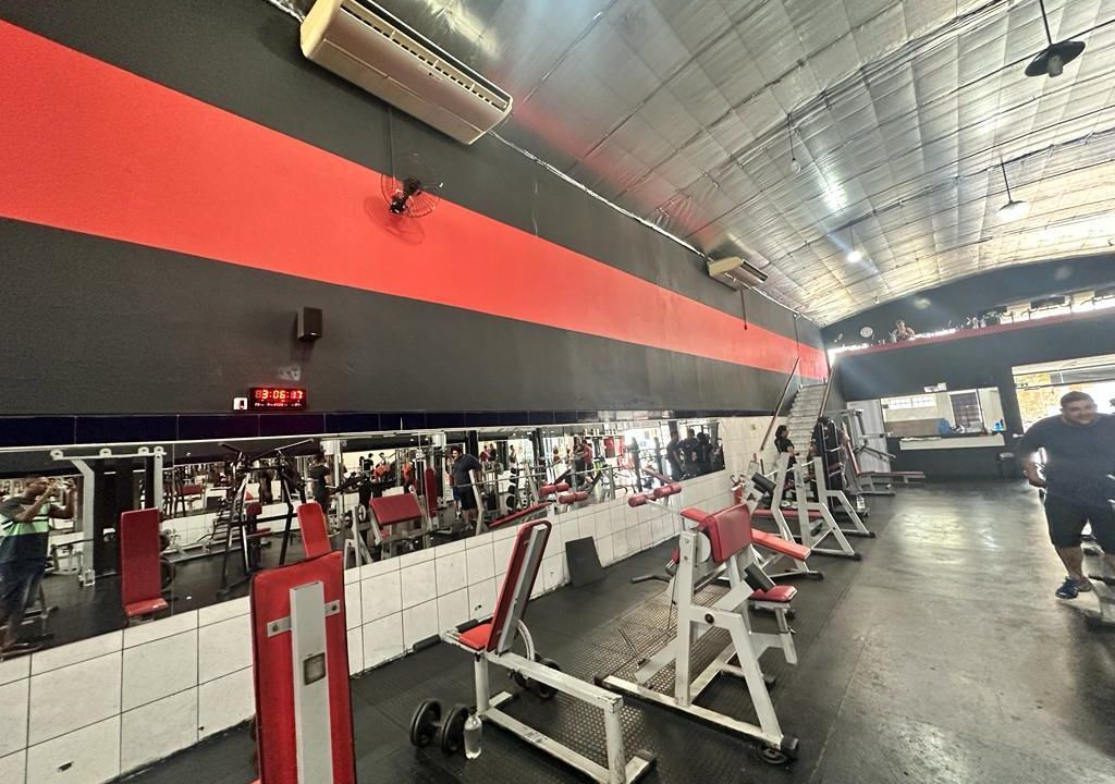 Imagem da estrutura da academia