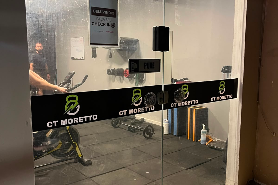 Imagem da estrutura da academia