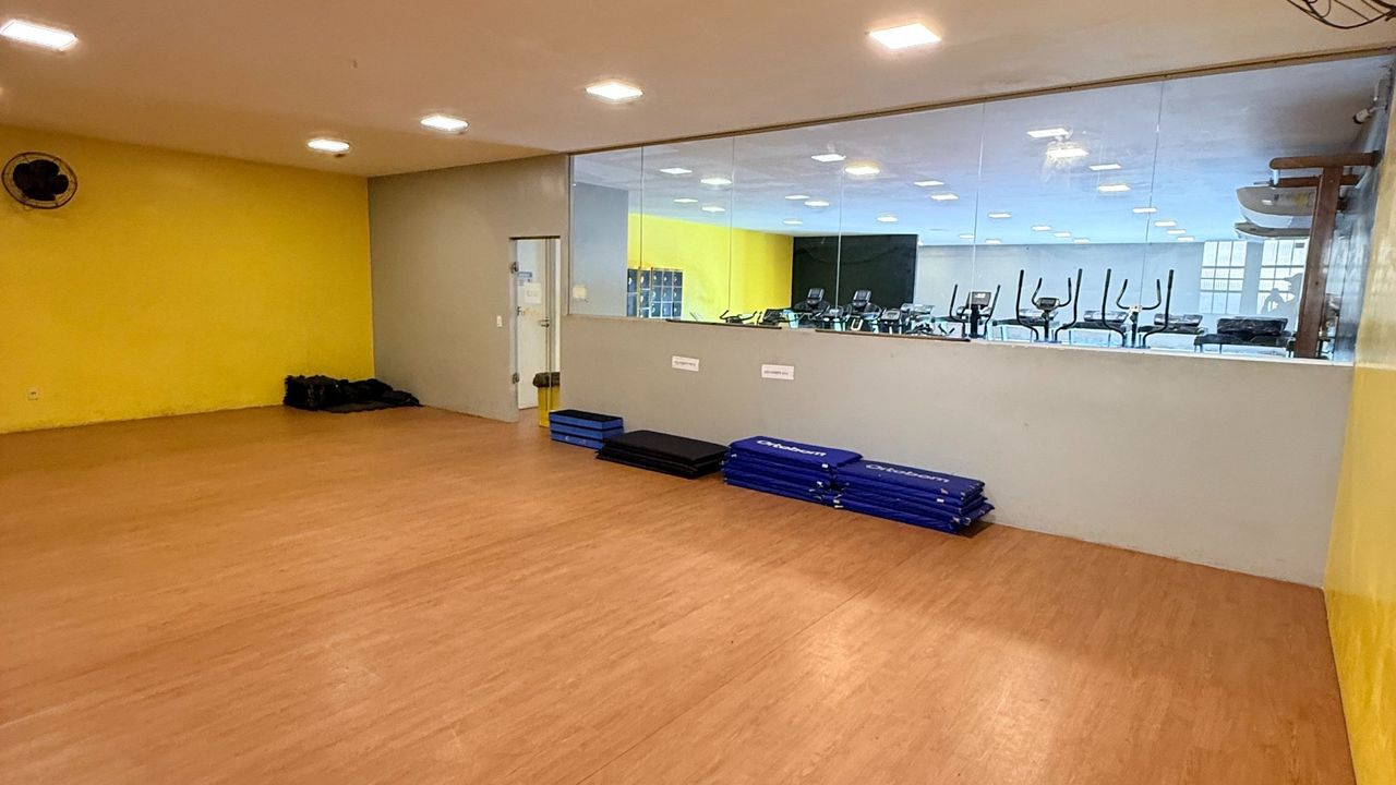 Imagem da estrutura da academia