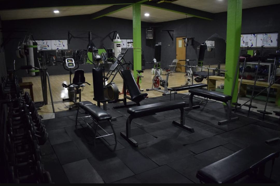 Imagem da estrutura da academia