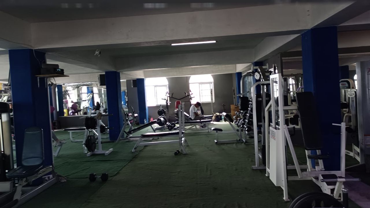 Imagem da estrutura da academia