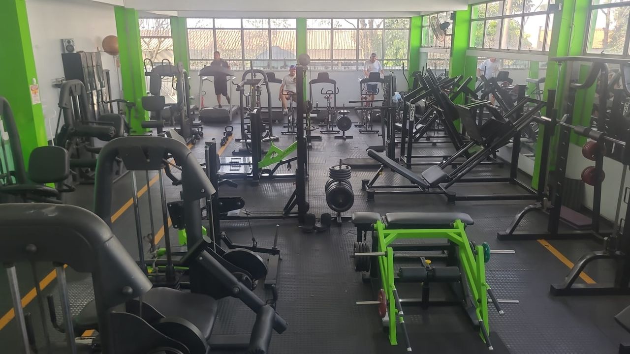 Imagem da estrutura da academia