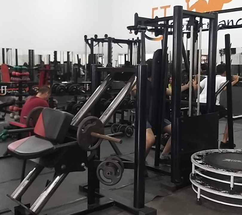 Imagem da estrutura da academia