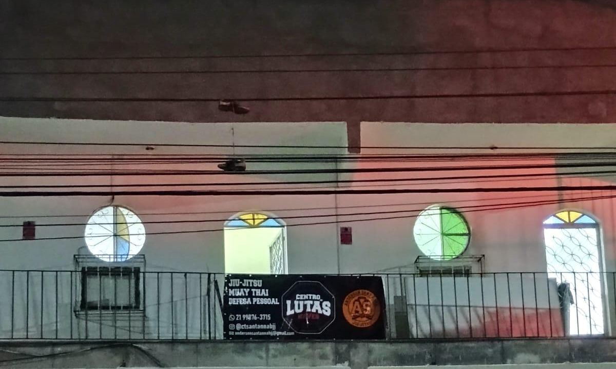 Imagem da estrutura da academia
