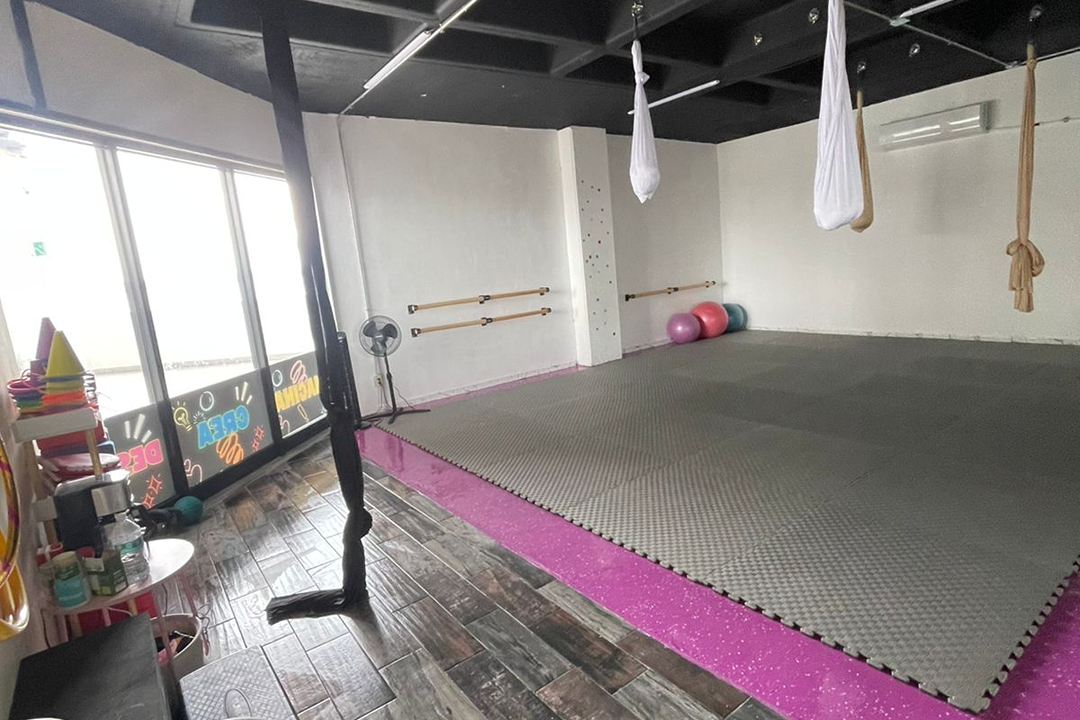 Imagem da estrutura da academia