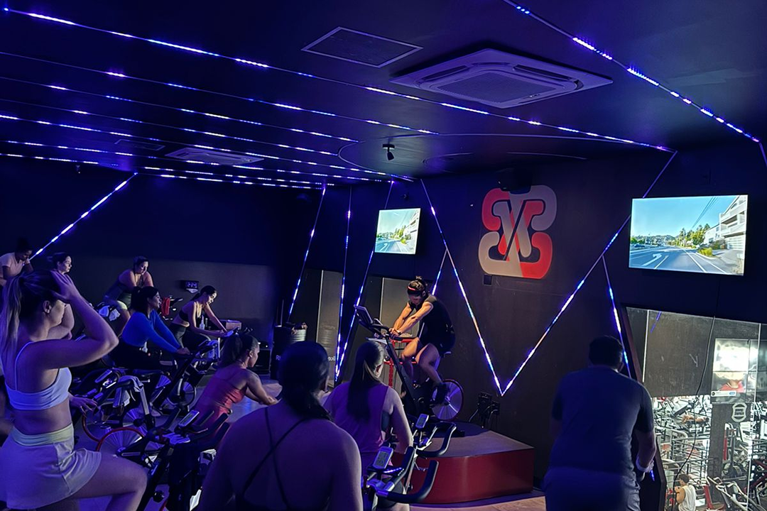 Imagem da estrutura da academia