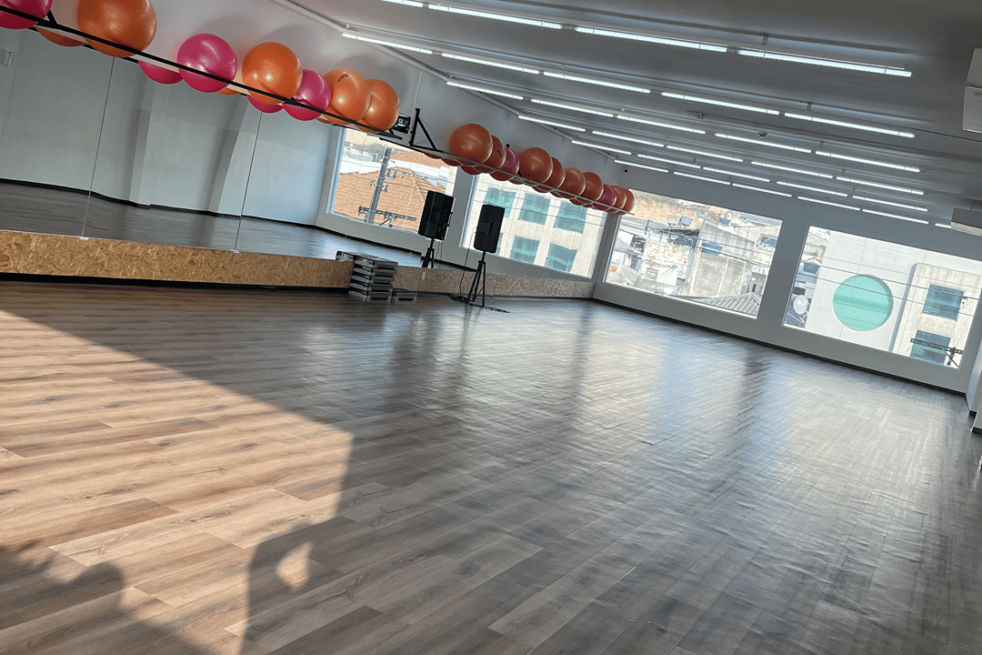 Imagem da estrutura da academia