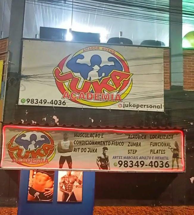 Imagem da estrutura da academia