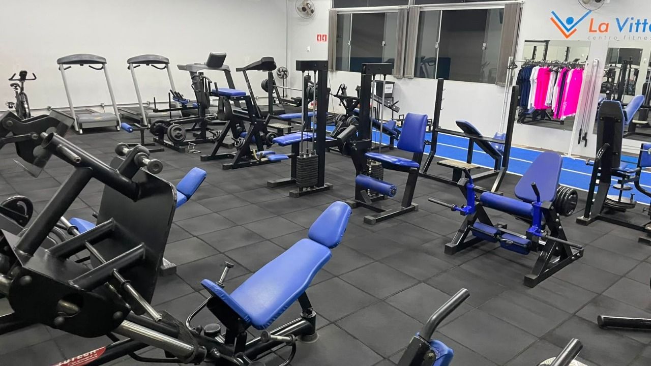 Imagem da estrutura da academia
