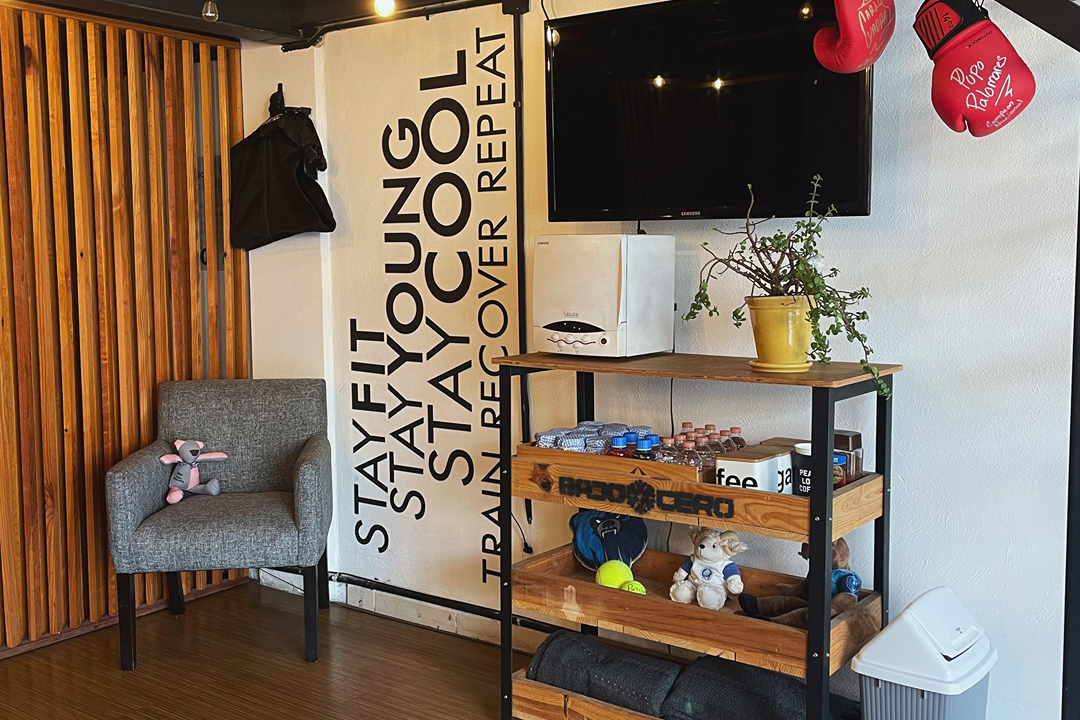 Imagem da estrutura da academia