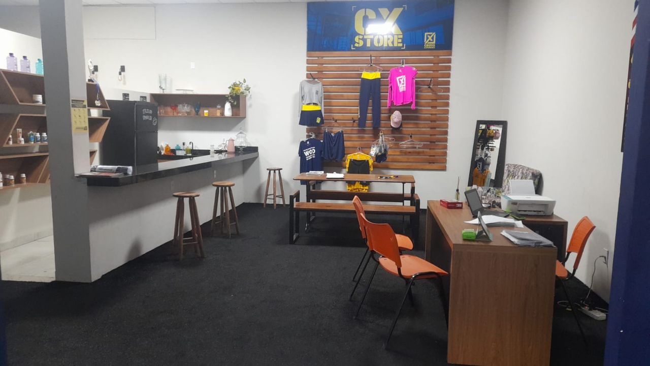 Imagem da estrutura da academia