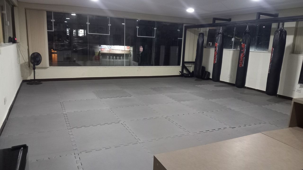 Imagem da estrutura da academia