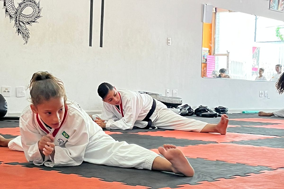 Imagem da estrutura da academia