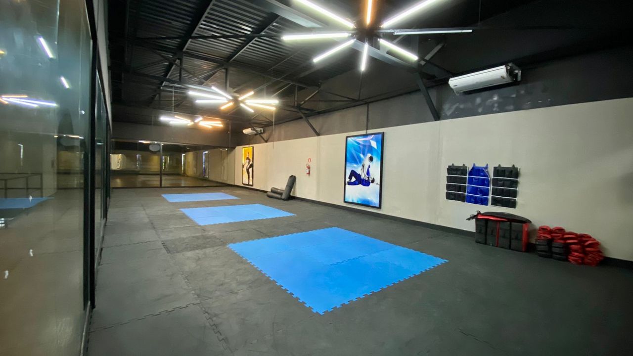 Imagem da estrutura da academia