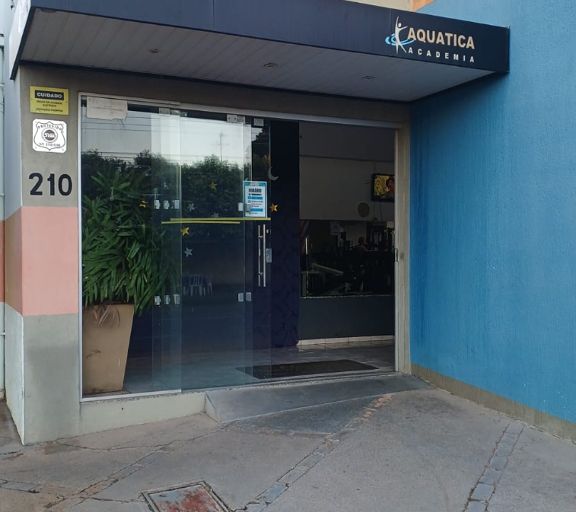 Imagem da estrutura da academia