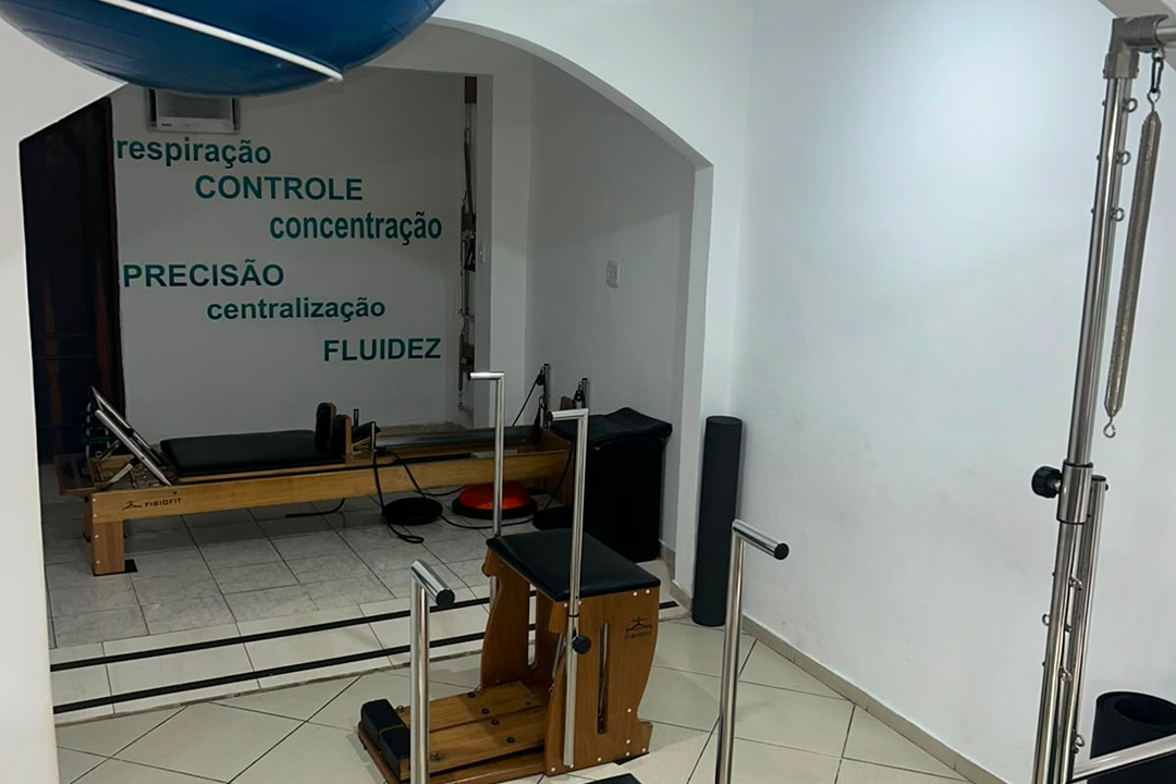 Imagem da estrutura da academia