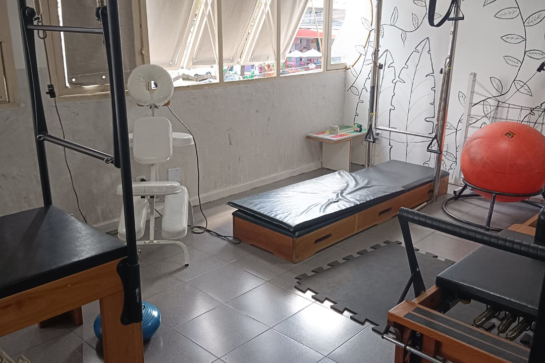 Imagem da estrutura da academia