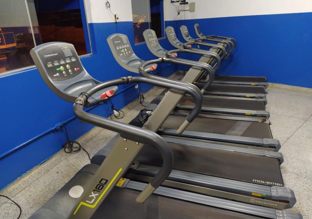 Imagem da estrutura da academia