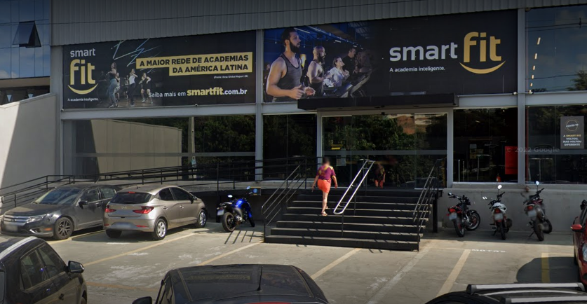 Imagem da estrutura da academia