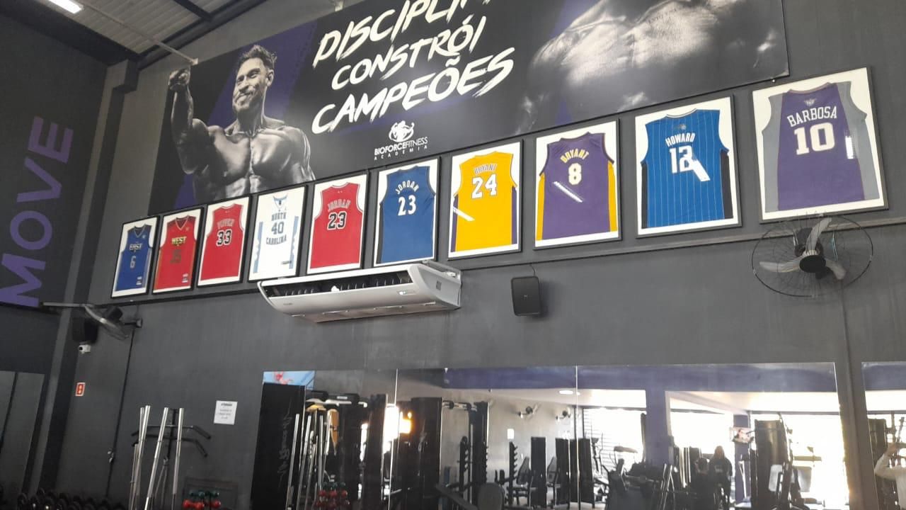 Imagem da estrutura da academia