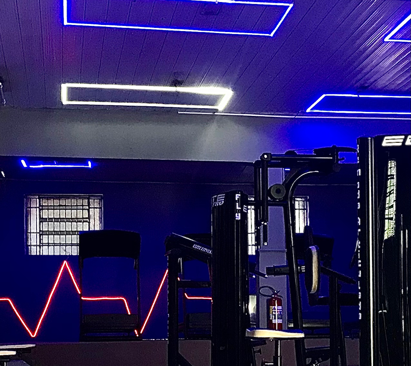 Imagem da estrutura da academia