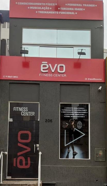 Imagem da estrutura da academia
