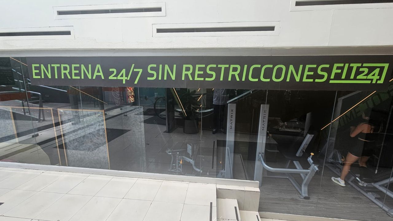 Imagem da estrutura da academia