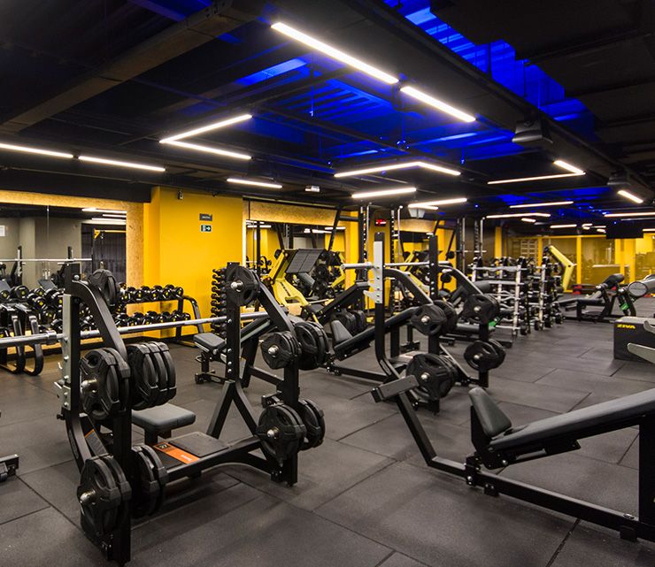 Imagem da estrutura da academia