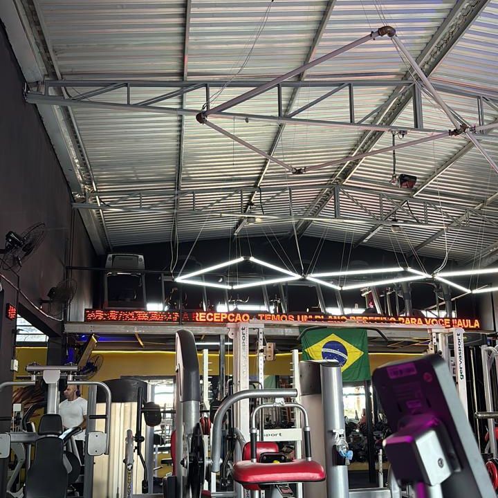 Imagem da estrutura da academia