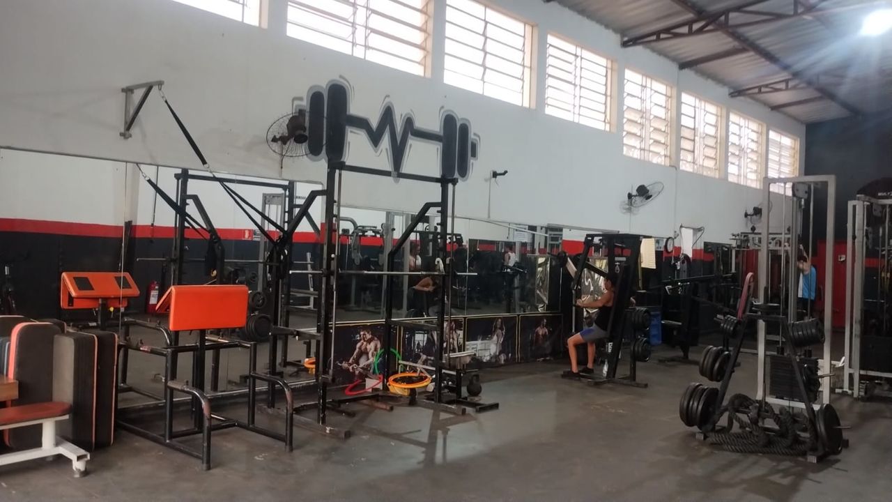 Imagem da estrutura da academia