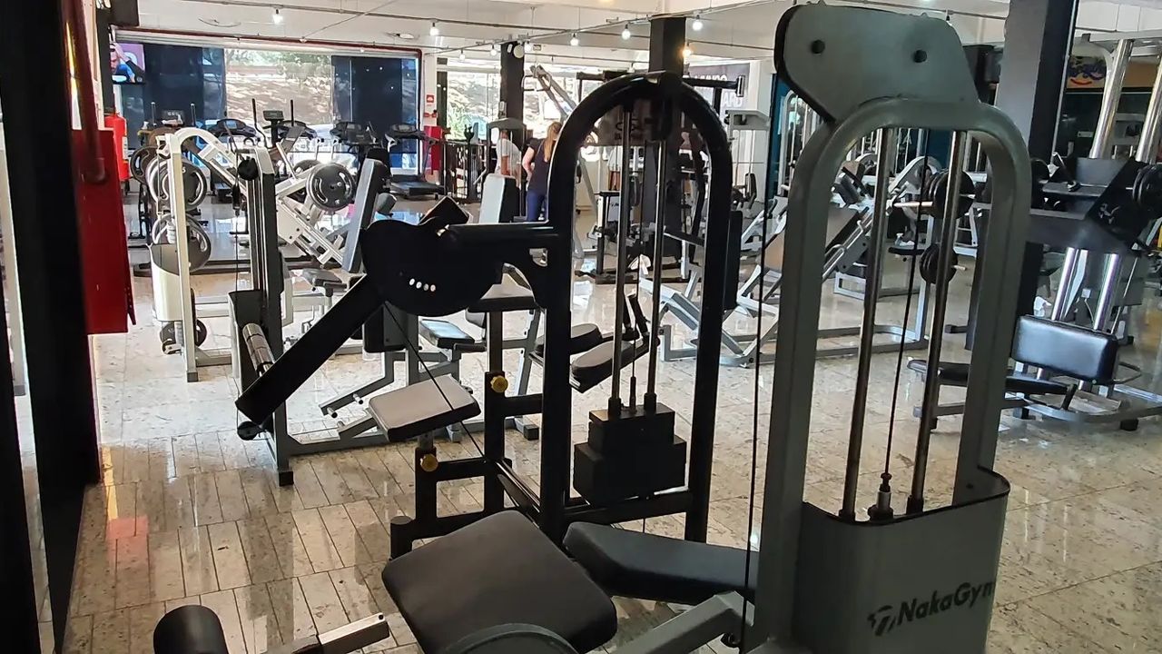 Imagem da estrutura da academia