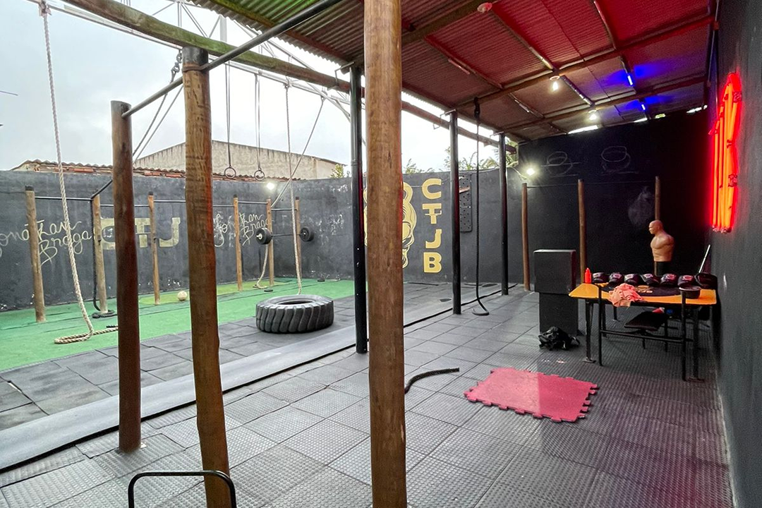 Imagem da estrutura da academia