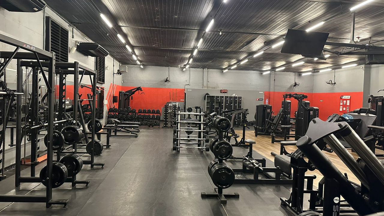 Imagem da estrutura da academia