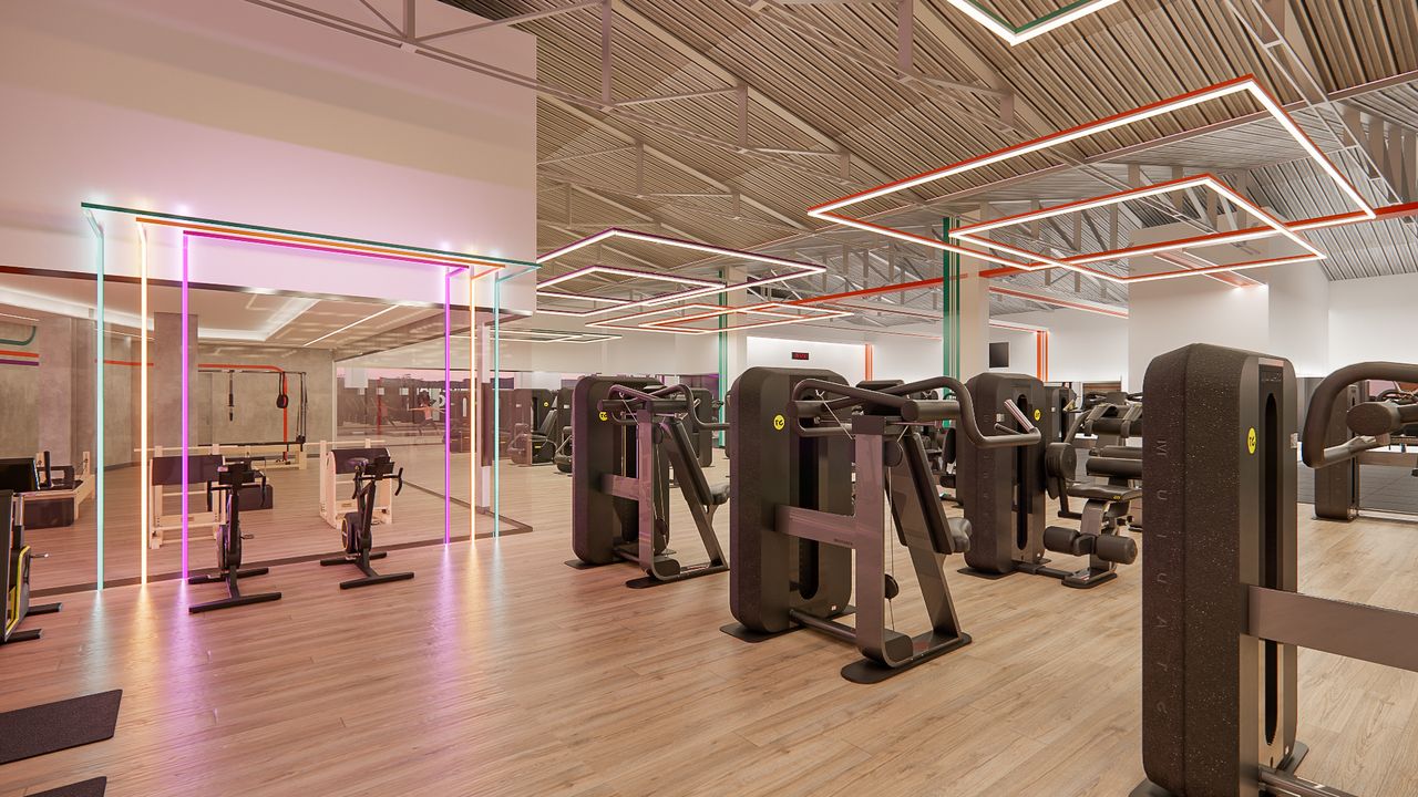 Imagem da estrutura da academia