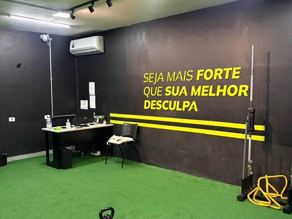 Imagem da estrutura da academia