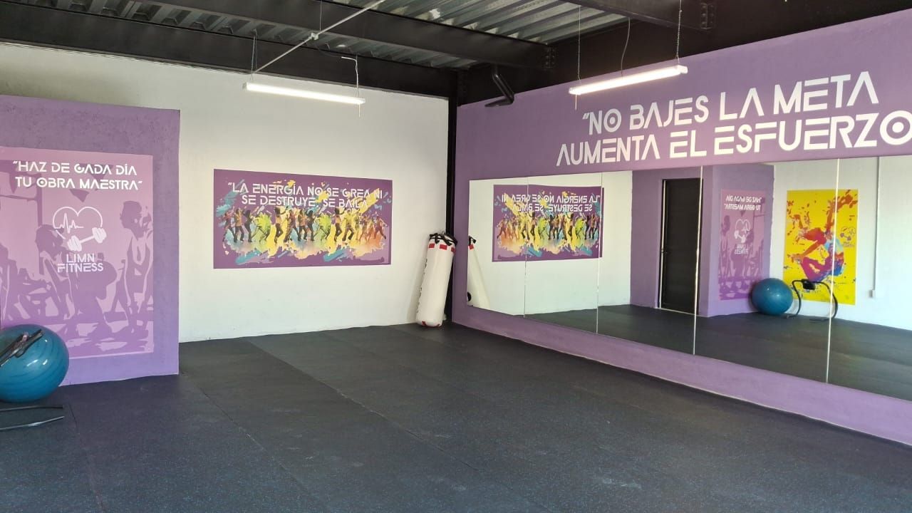 Imagem da estrutura da academia