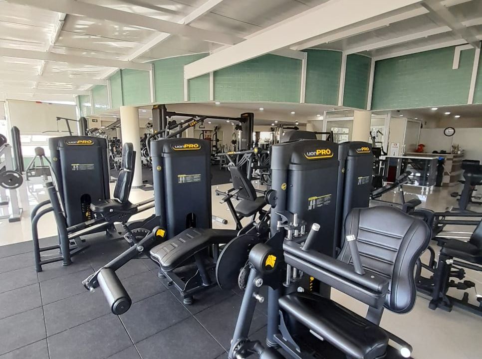 Imagem da estrutura da academia