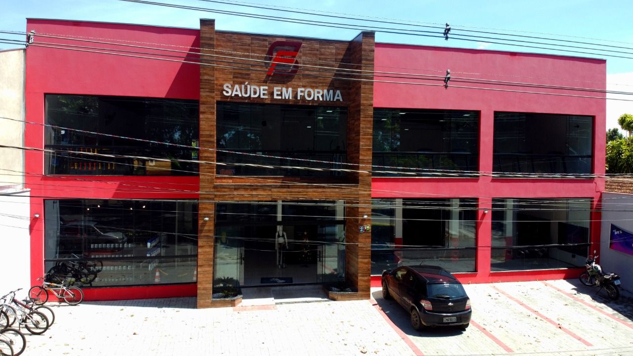 Imagem da estrutura da academia