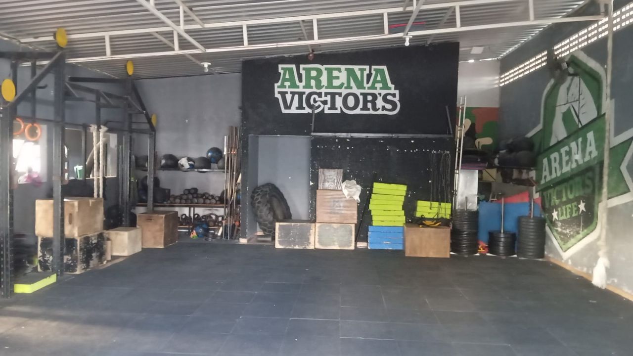 Imagem da estrutura da academia