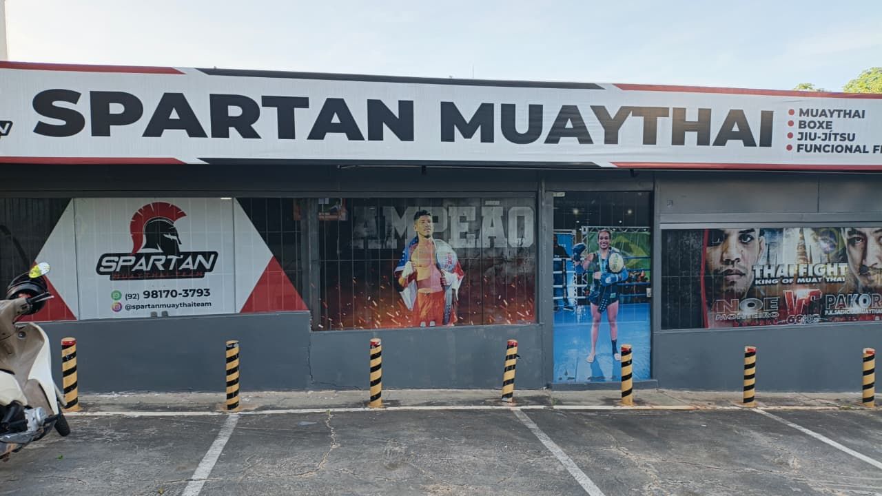 Imagem da estrutura da academia