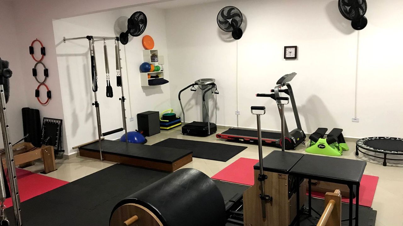 Imagem da estrutura da academia