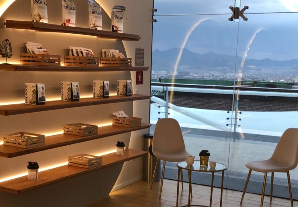 Imagem da estrutura da academia